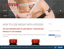 Tablet Screenshot of lipovon.com
